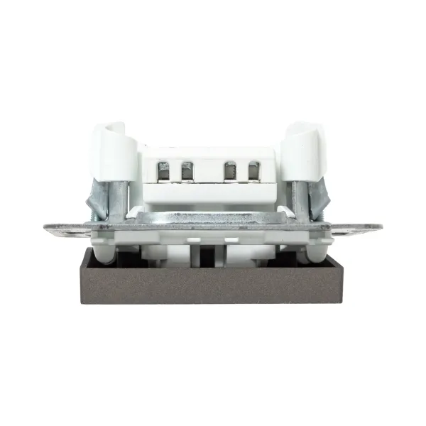 Механизм выключателя, одноклавишный, перекрёстный, мокко Эпика EKF