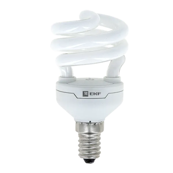 Лампа энергосберегающая HSI-полуспираль 11W 4200K E14 12000h EKF Simple