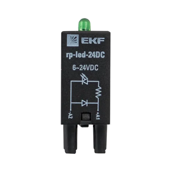 Модуль защитный светодиодный 24 VDC для промежуточных реле RP EKF AVERES
