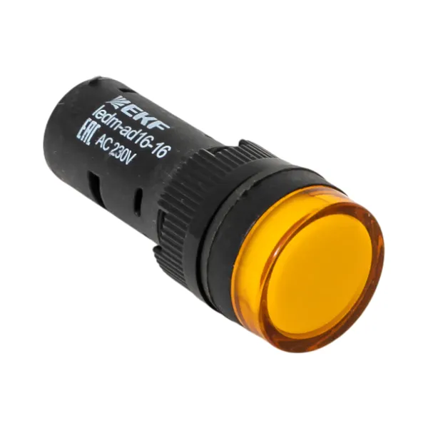 Матрица светодиодная AD16-16HS желтый 230 В AC (16мм) EKF PROxima