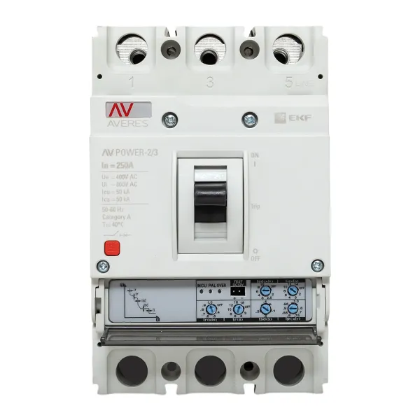 Автоматический выключатель AV POWER-2/3 250А 50kA ETU2.0 EKF AVERES