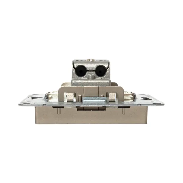 Механизм розетки TV, оконечная, шампань Эпика EKF