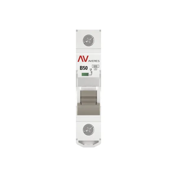 Выключатель автоматический AV-6 1P 50A (B) 6kA EKF AVERES