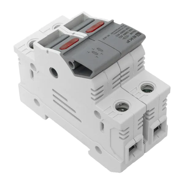Предохранитель-разъединитель DF 10х38 2Р (тип ПВЦ) EKF