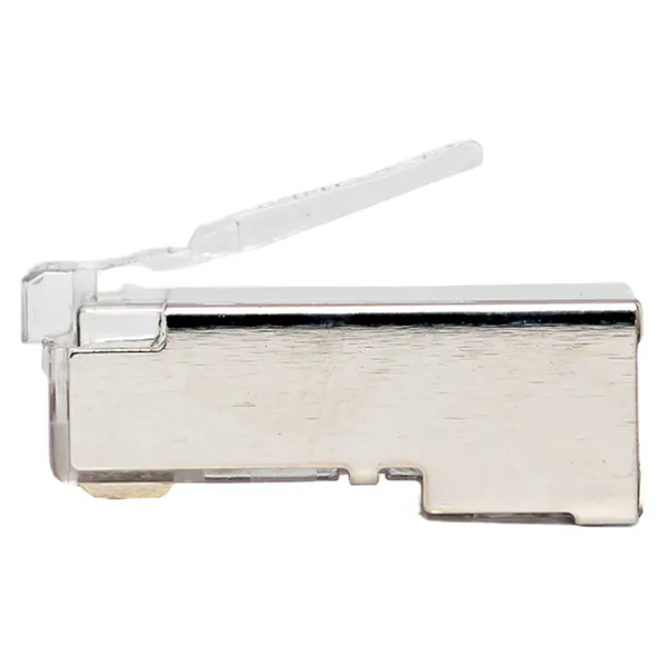 Коннектор RJ-45 TERACOM PRO экранированный 8P8C 30мкд Cat.5E универсальный (упак.20шт)