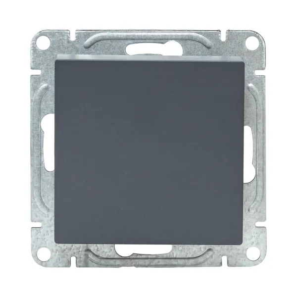 Механизм выключателя, одноклавишный, графит Эпика EKF