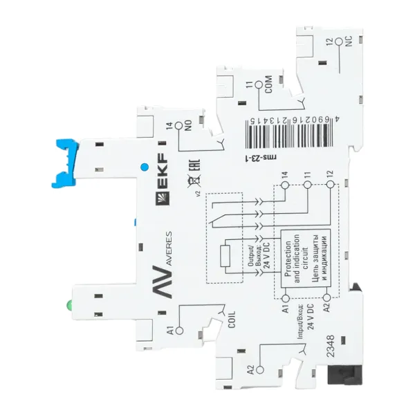 Разъем для реле РM slim 23/1 EKF AVERES
