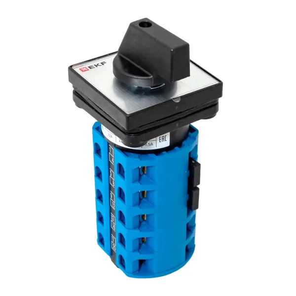 Переключатель кулачковый ПК-1-103 25А 3P «0-1-2-3» IP65 EKF