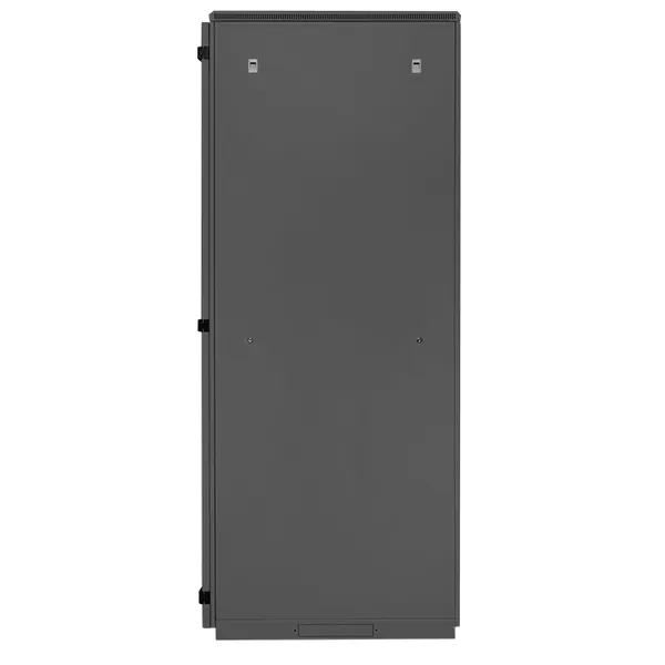 Шкаф напольный 19" TERACOM PRO 42U 600x600 мм двери стеклянная с замком-ручкой и металлическая чёрный