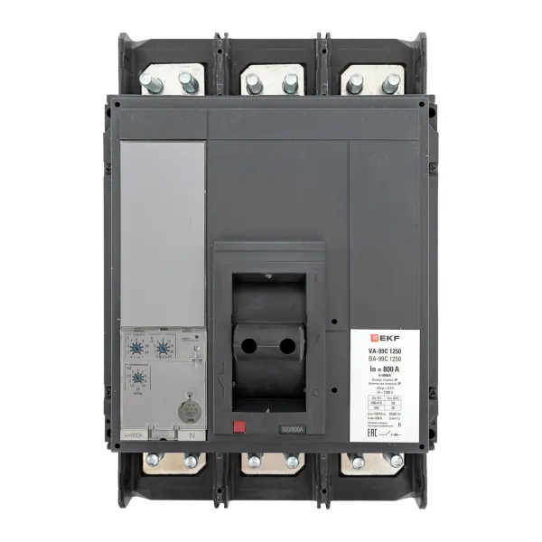 Выключатель автоматический ВА-99C 1250/800А 3P 50кА EKF