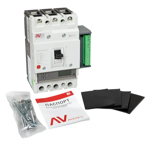 Автоматический выключатель AV POWER-1/3 100А 50kA ETU6.2 EKF AVERES