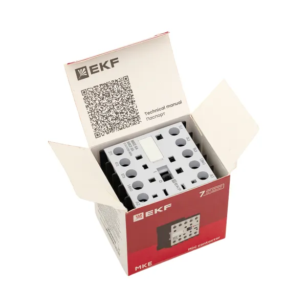 Миниконтактор МКЭ 6А 230В 1NO EKF PROxima