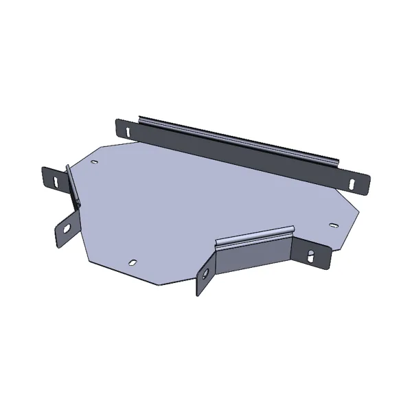 Ответвитель Т-образный 100x100 мм (плоский) EKF