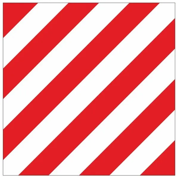 Знак металл "Негабаритное место" (300x300) EKF PROxima