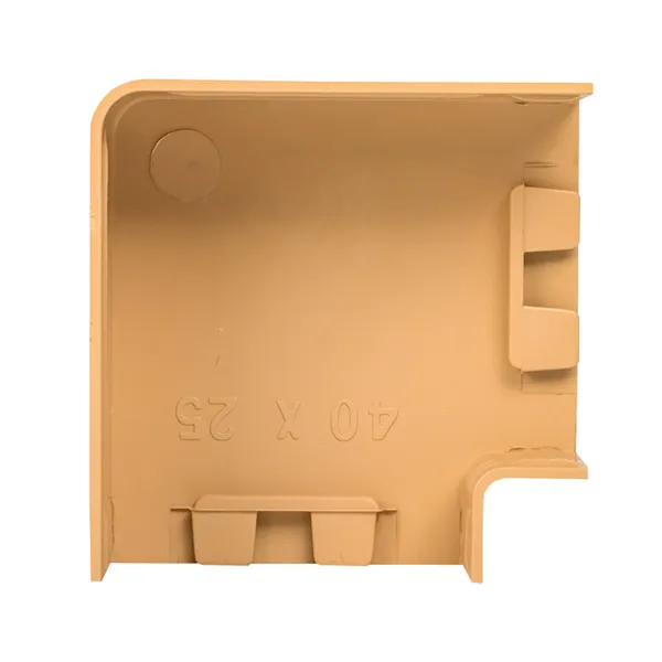 Поворот 90 гр. (40х25) (4 шт) светлое дерево EKF-Plast