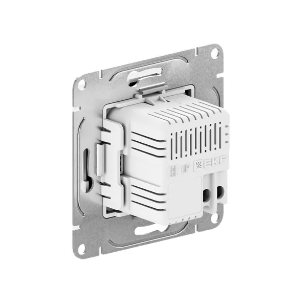 Механизм розетки USB-C - 2шт, мокко Эпика EKF