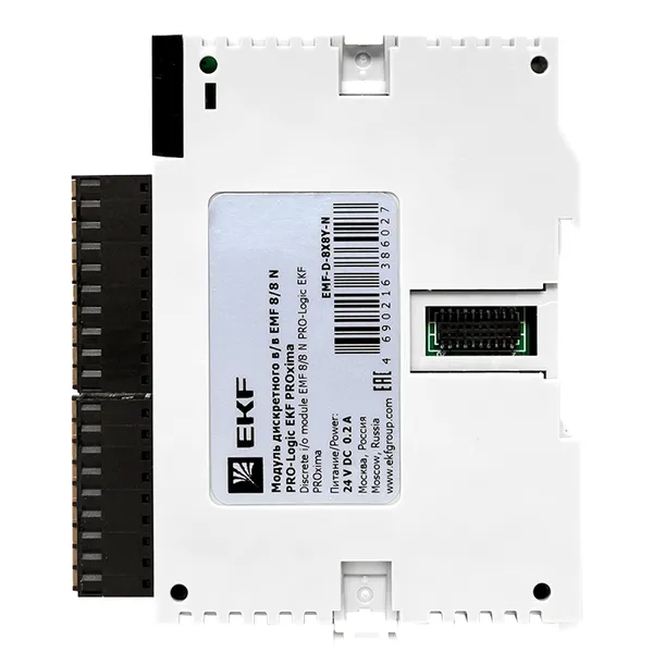 Модуль дискретного в/в EMF 8/8 N PRO-Logic EKF