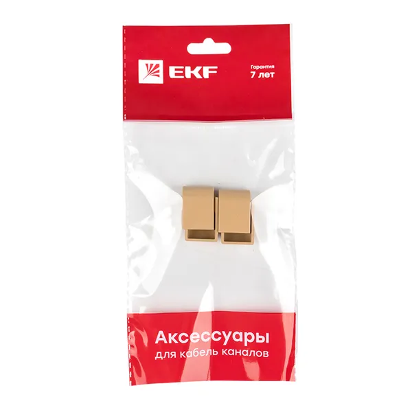Заглушка (15х10) (4 шт) светлое дерево EKF-Plast