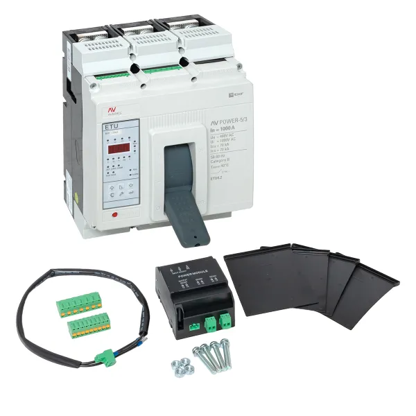 Автоматический выключатель AV POWER-5/3 1000А 70kA ETU4.2 EKF AVERES