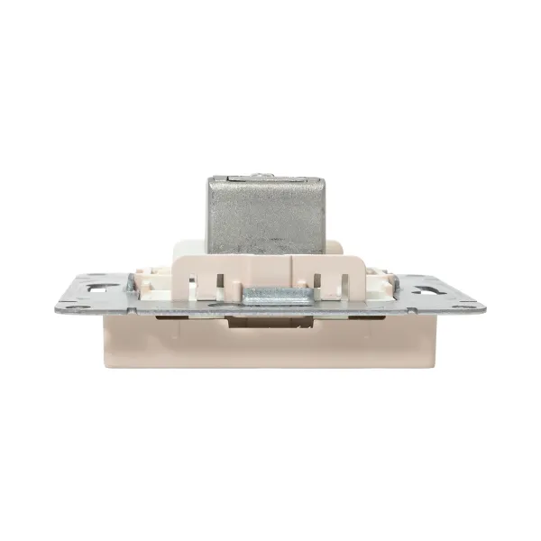 Механизм розетки TV, оконечная, кремовый Эпика EKF