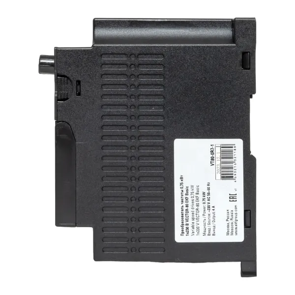 Преобразователь частоты 0,75 кВт 1х230В VECTOR-80 EKF Basic