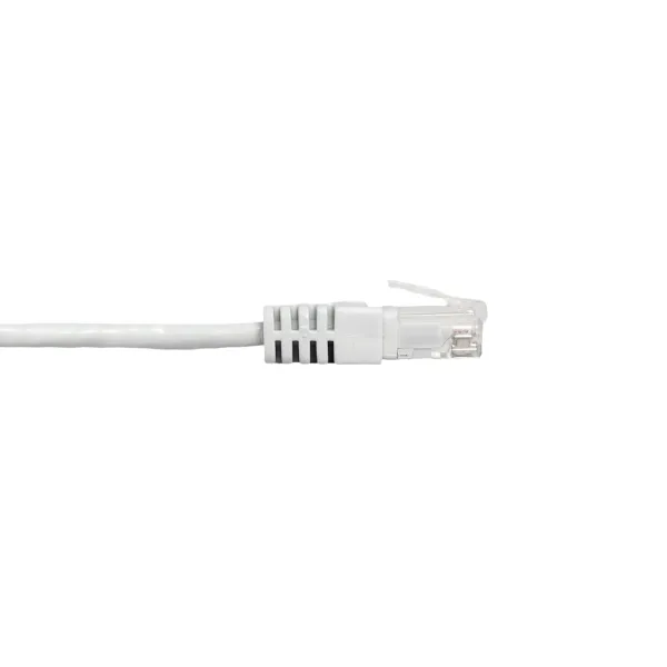 Патч-корд TERACOM Cat.5E (1Гбит/с) неэкранированный UTP оболочка PVC серый (3м)