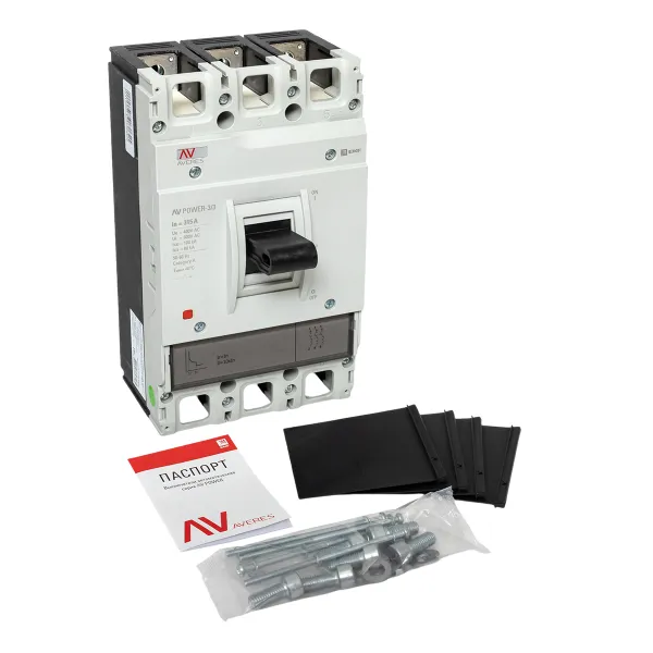 Автоматический выключатель AV POWER-3/3 315А 100kA TR EKF AVERES
