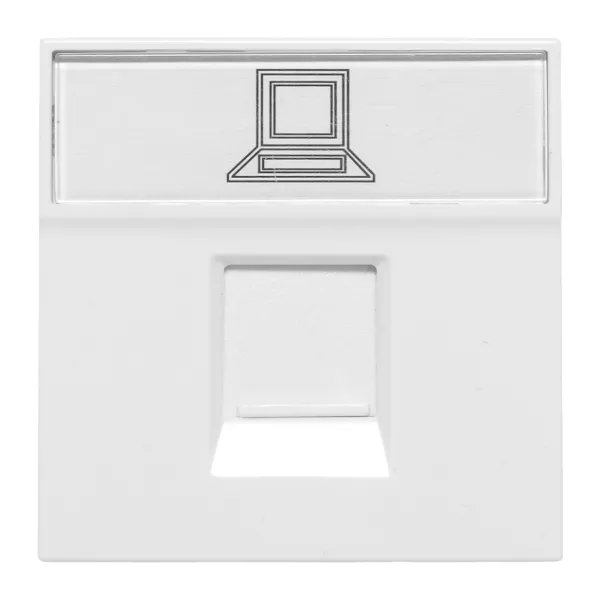 Розетка RJ45 кат. 5e, 2 модуля EKF