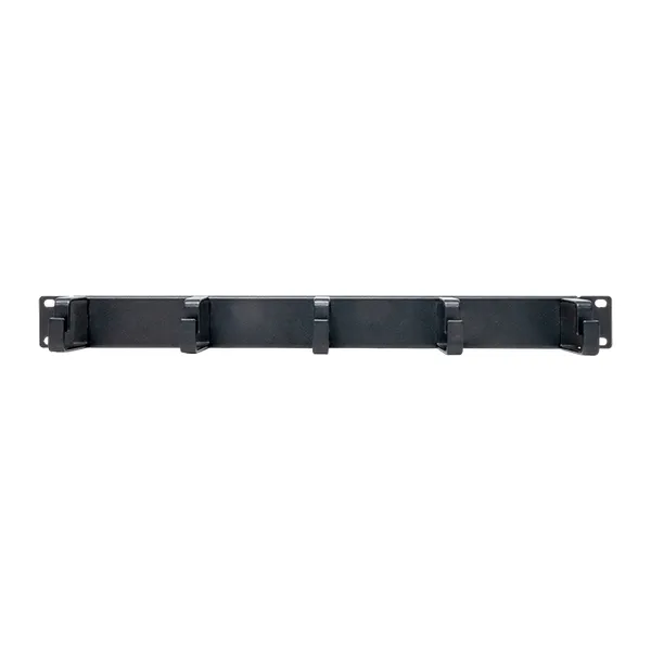 Кабельный органайзер TERACOM PRO 1U 5 колец чёрный