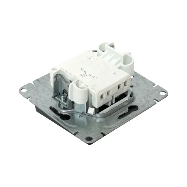 Механизм выключателя, одноклавишный, кнопочный, графит Эпика EKF