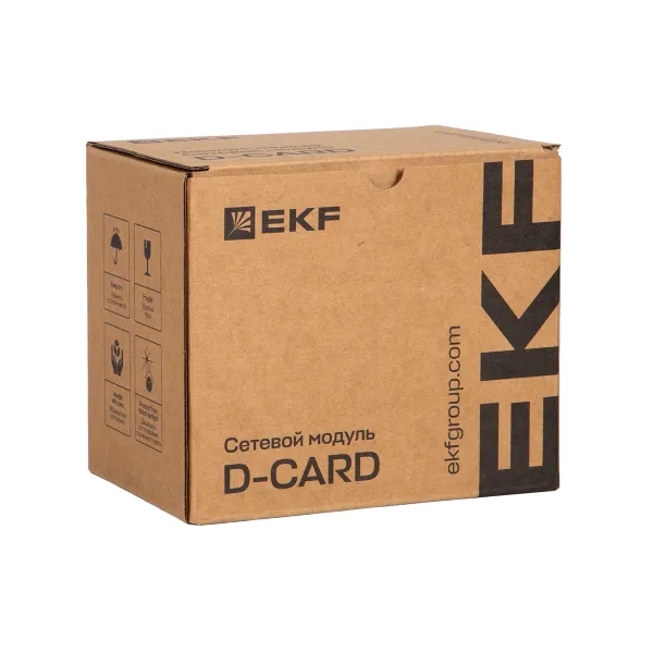 Модуль сетевой удалённого расширения ввода и вывода EtherNET IP GR200-EIP D-CARD EKF