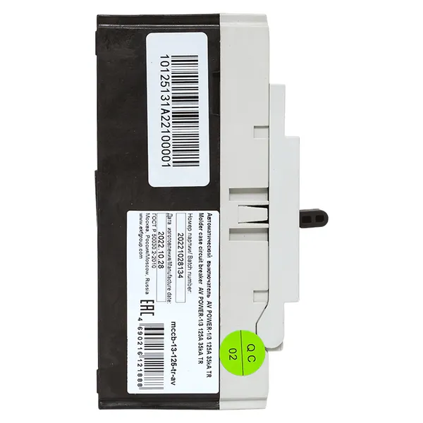 Автоматический выключатель AV POWER-1/3 125А 35kA TR EKF AVERES