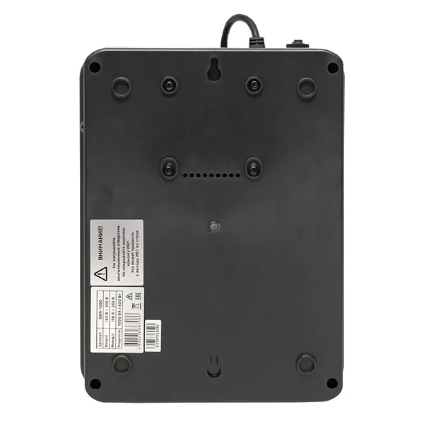 Источник Бесперебойного Питания Линейно-интерактивный E-Power Home 1000 ВА 600Вт,8хSchuko,USB,RJ45