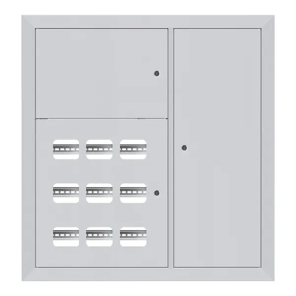 Щит этажный 9 кв. 3 окна в ряд по гориз. (1000х950х150) PROXIMA EKF