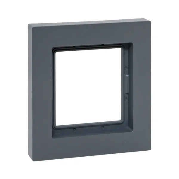 1 - местная рамка, IP44, графит, пластик Эпика EKF