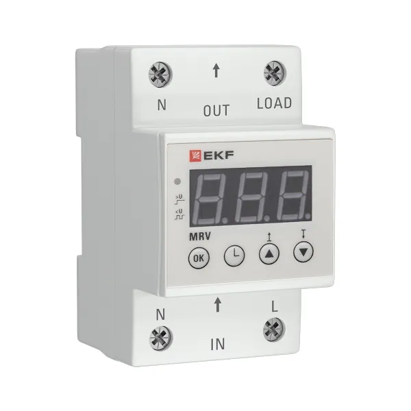 Реле напряжения с дисплеем MRV 63A EKF PROxima