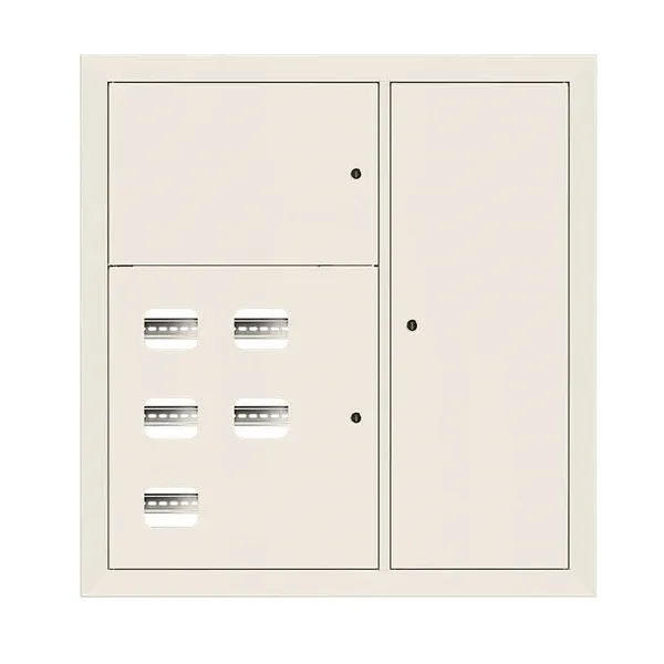 Щит этажный 5 кв. RAL9001 (1000х950х150) EKF Basic