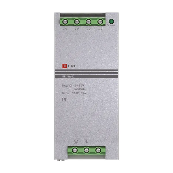 Блок питания 12В DR-75W-12 EKF PROxima