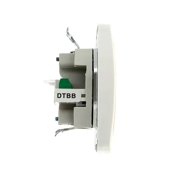 Париж Розетка RJ-45+Phone 1A 120В белая EKF Simple