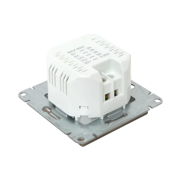 Механизм розетки USB-С, быстрая, шампань Эпика EKF