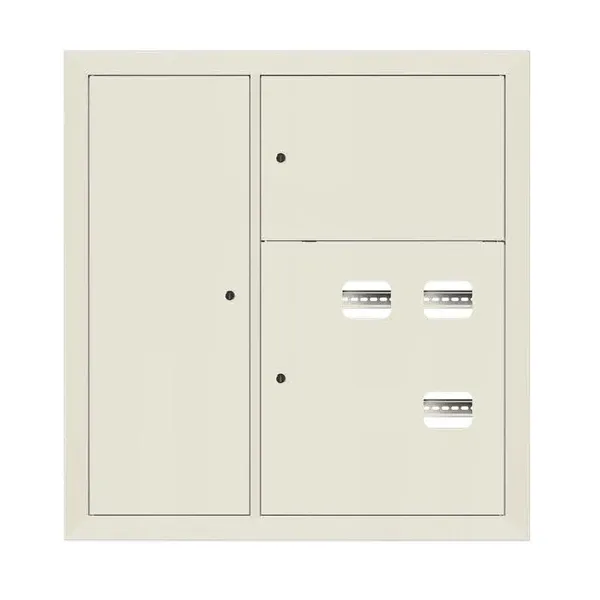 Щит этажный 3 кв. слаботочка слева RAL9002 (1000х950х150) EKF PROxima