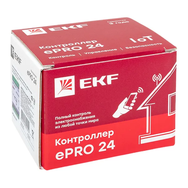 Контроллер удаленного управления 6вх/4вых Wi-Fi GSM 230 В ePRO24 Omni EKF