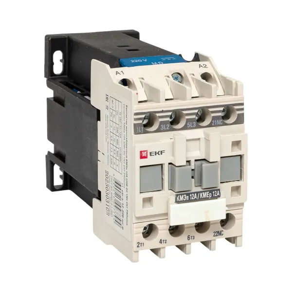 Контактор КМЭп малогабаритный 12А 220В DC 1NC EKF PROxima