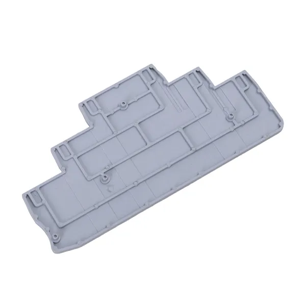 Заглушка для пружинной трехуровневой 2.5 Push-in серая