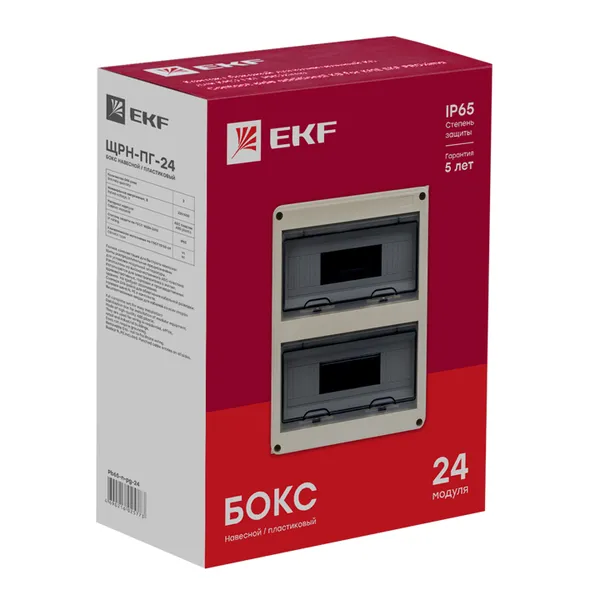 ЩРН-ПГ-24 (354х272х109) IP65 PROXIMA EKF
