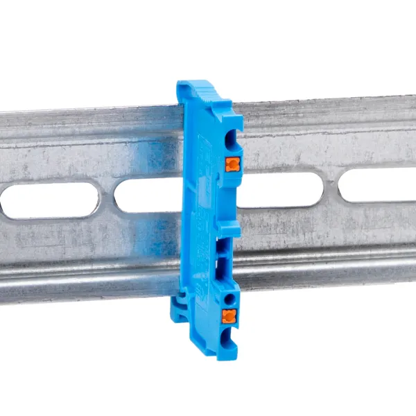 Клемма проходная Push-in 1.5 мм2 синяя EKF