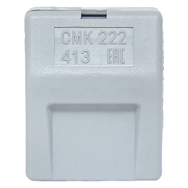 Клемма СМК 222-413 с рычагом 3 отверстия блистер (20 шт.) EKF PROxima