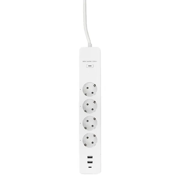 Умный удлинитель c USB Wi-Fi PRO EKF Connect