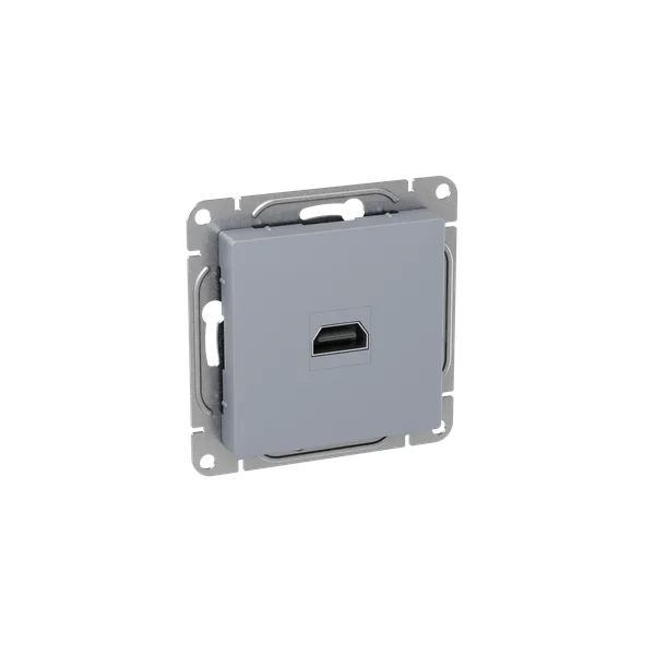 Механизм розетки HDMI, алюминий Эпика EKF