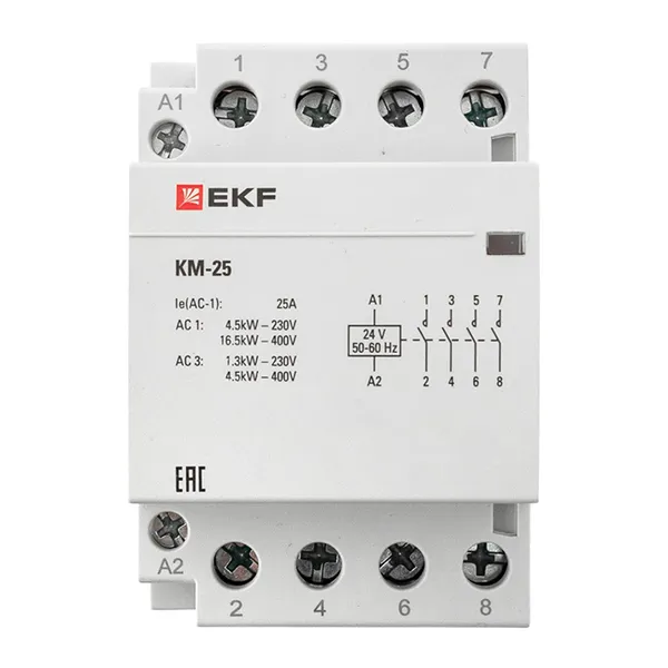 КМ 25А 4NО (3 мод.) 24В АС EKF PROxima